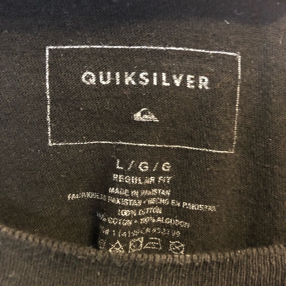 QUICKSILVER youth T-shirt size L - Picture 4 of 4